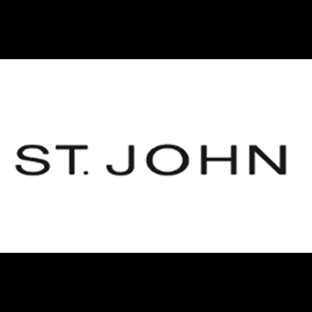 St John multicolored knit blazer